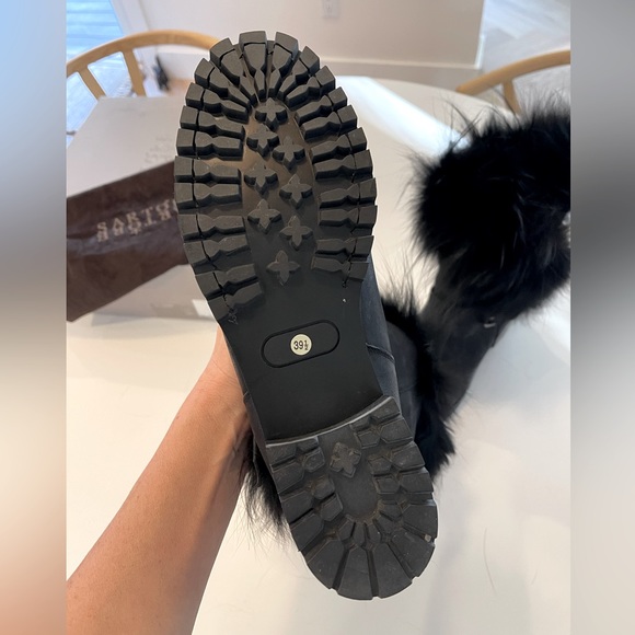 SARTORE from Paris real fur Motorcycle Boots - Picture 4 of 6